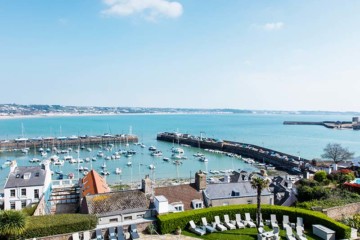 hotelzimmer mit meerblick jersey